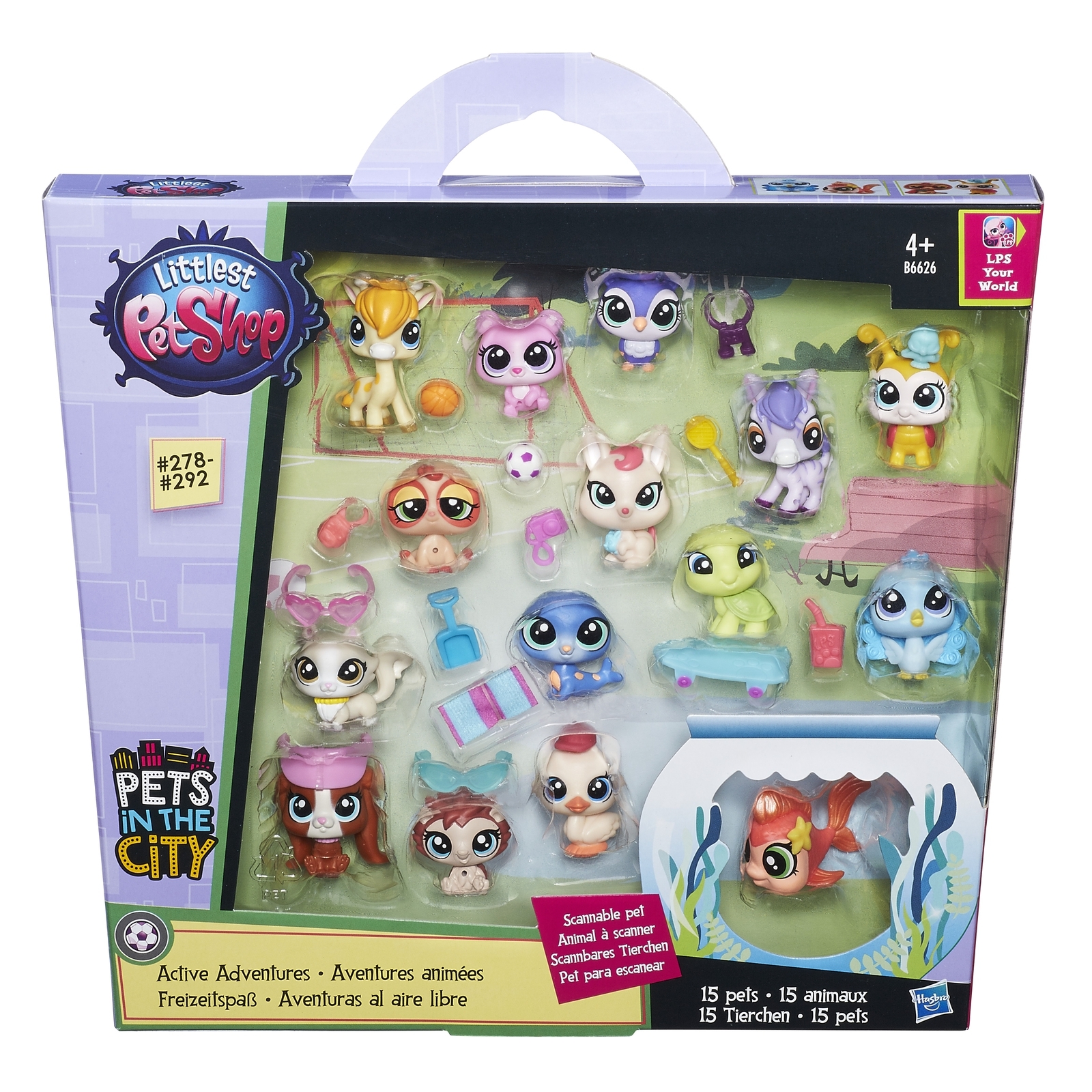 Набор Littlest Pet Shop Зверюшки-малыши в ассортименте - фото 6