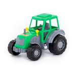 Трактор Полесье Мастер зеленый с серым