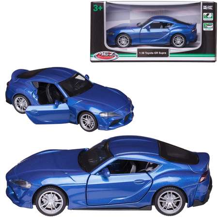 Автомобиль Abtoys Toyota MSZ 1:43 инерционный синий