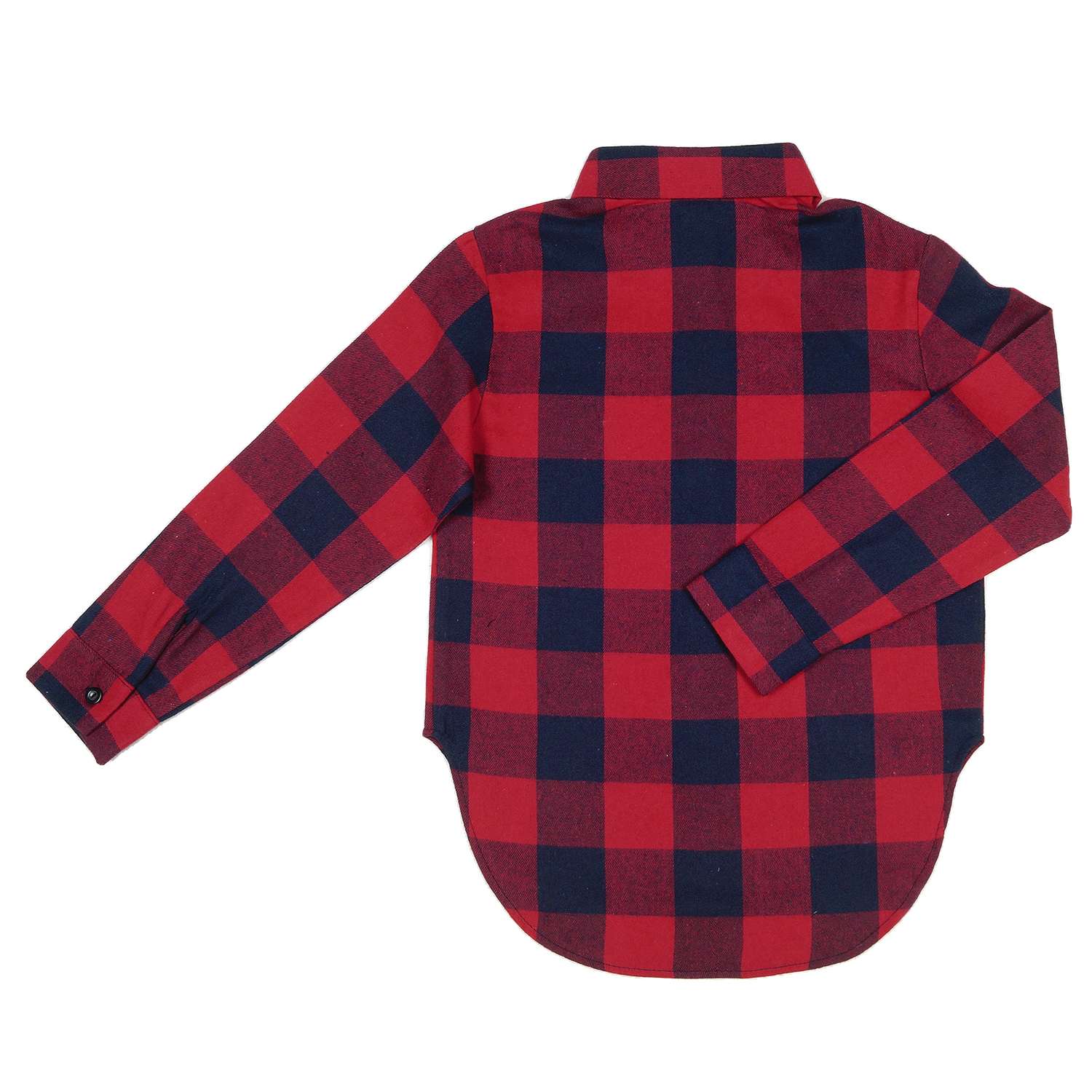 Рубашка Детская Одежда 4101Флн/красный_синий3 - фото 2