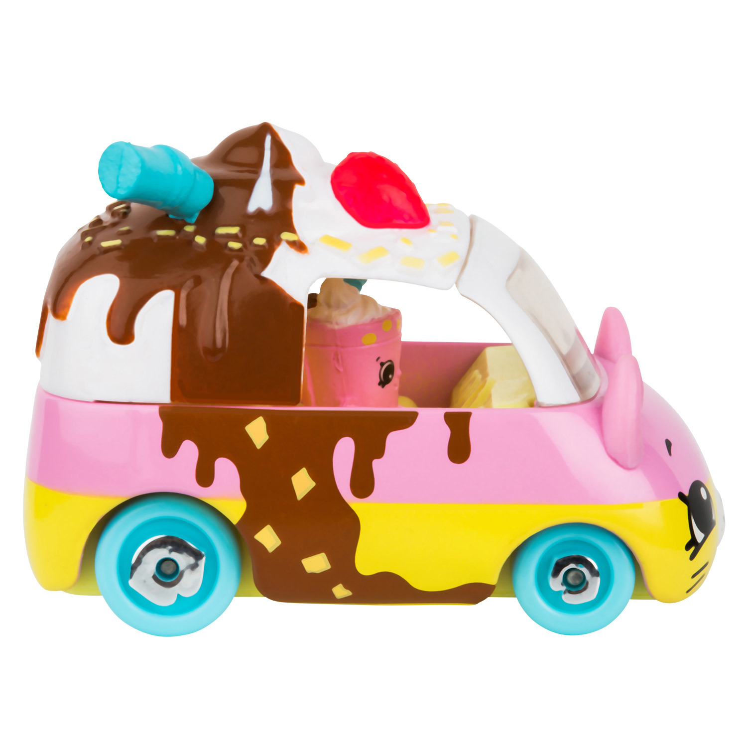 Машинка Cutie Cars с мини-фигуркой Shopkins S3 Шейкер на Колесах 57117 - фото 4
