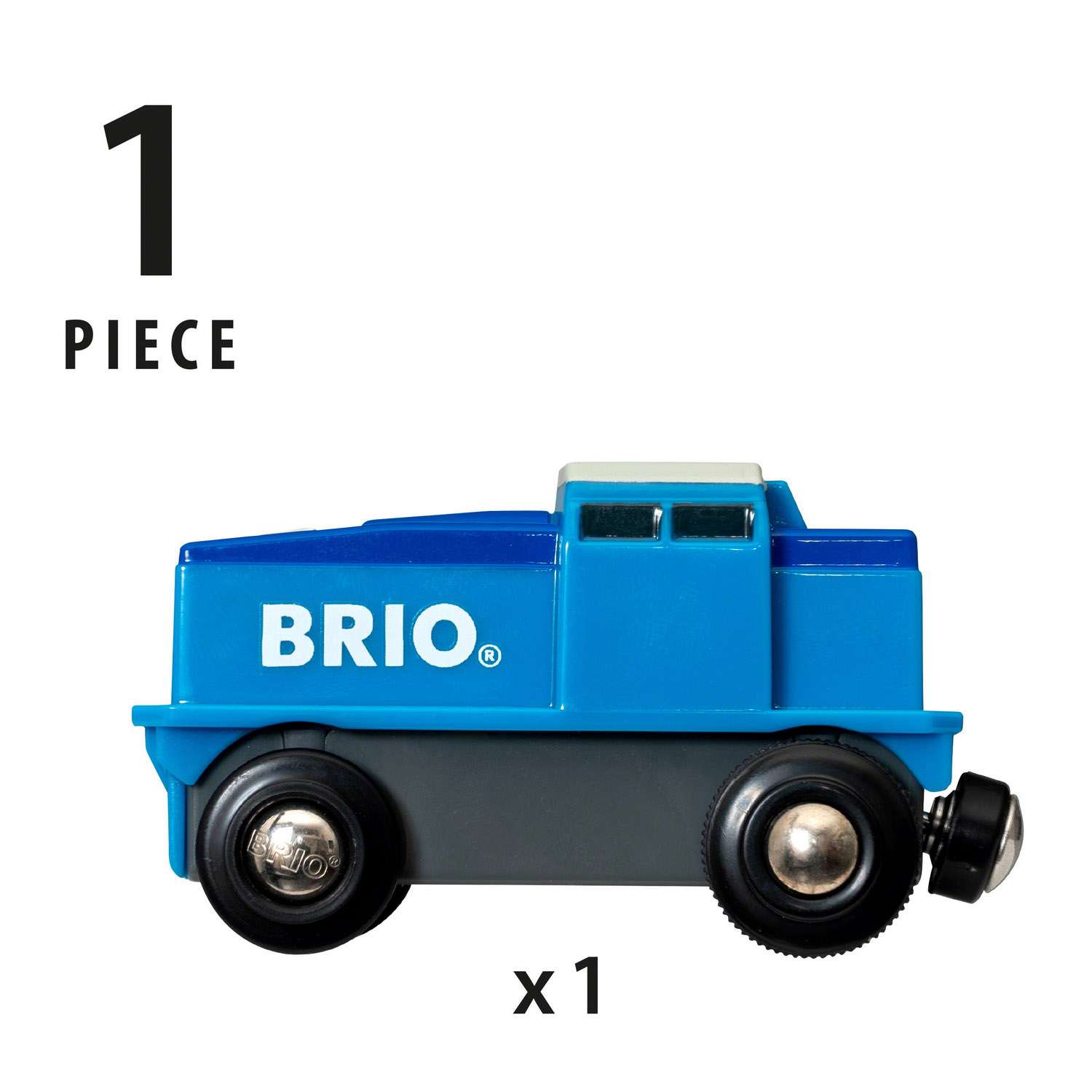 Поезд товарный электровоз BRIO для деревянной железной дороги - фото 3