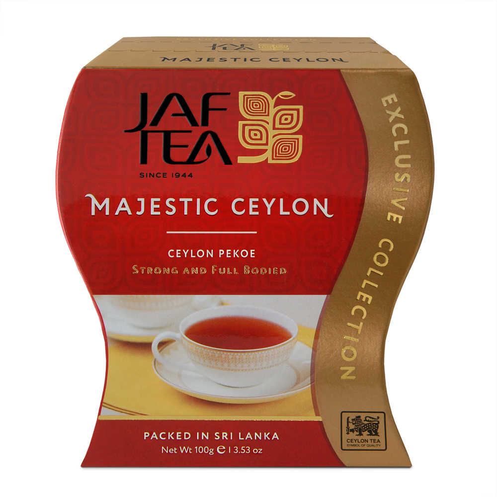 Чай чёрный JAF TEA Majestic Ceylon листовой сорт Pekoe 100 г - фото 2