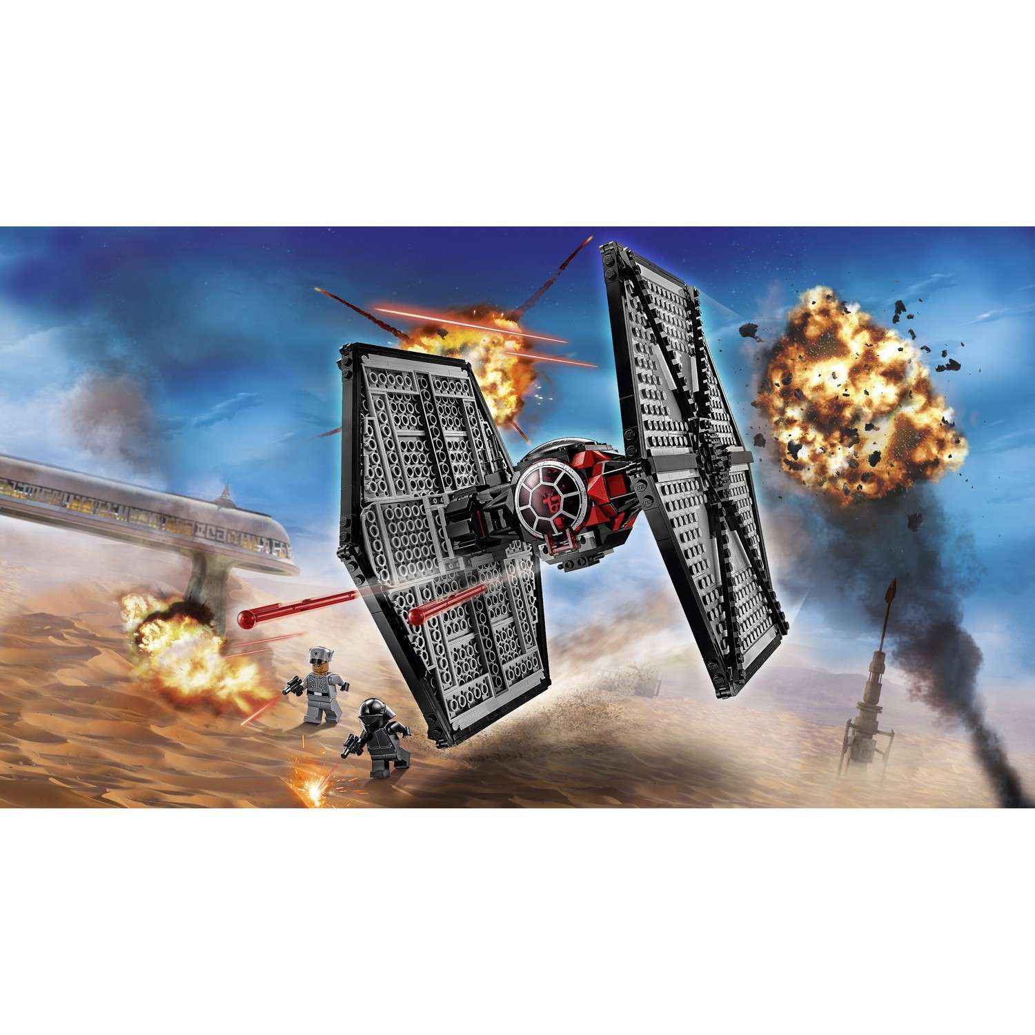 Конструктор LEGO Star Wars TM Истребитель особых войск Первого Ордена (First Order Special Forces TIE fighter™) (75101) - фото 4