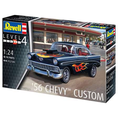 Сборная модель Revell Автомобиль 56 Chevy Customs