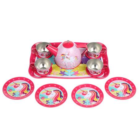 Набор игрушечной посуды Mary Poppins для кукол Единорог 15 предметов