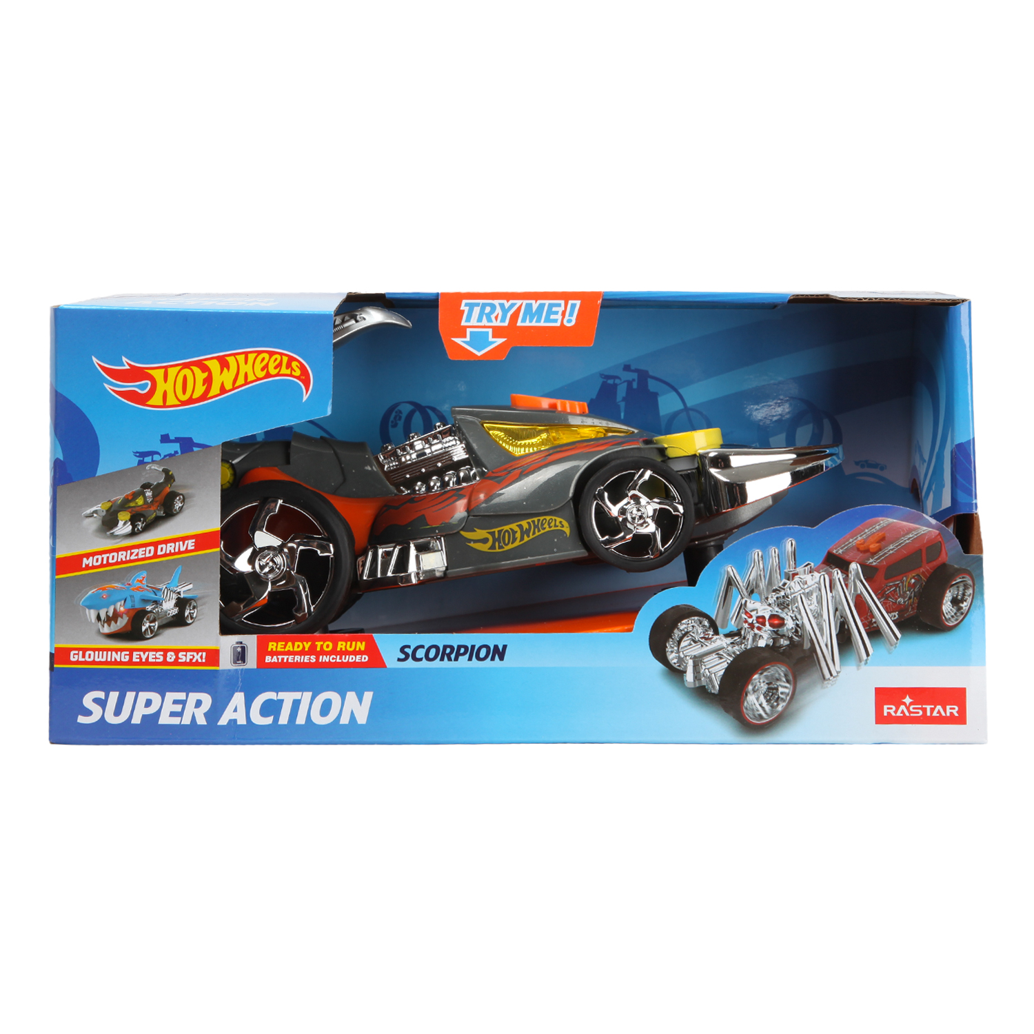 Машина Hot Wheels Action Scorpedo 62003 купить по цене 1999 ₽ в  интернет-магазине Детский мир