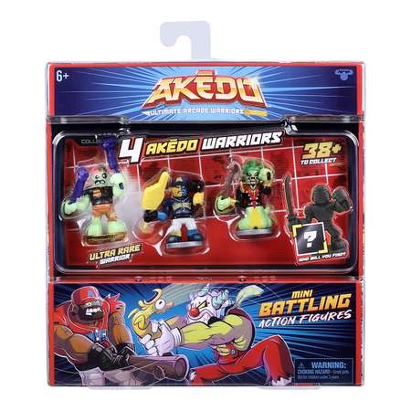 Набор игровой Akedo 5 коллекционный 4фигурки 39457