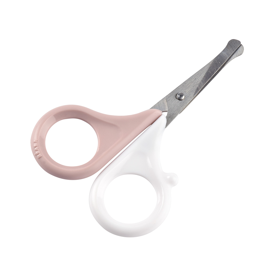 Ножницы для ногтей BEABA розовый детский - фото 1
