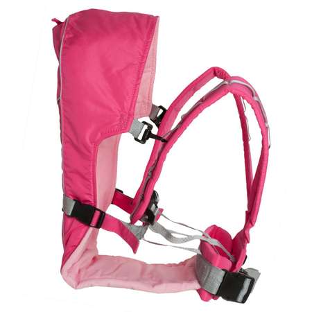 Рюкзак-кенгуру Чудо-чадо переноска для ребенка с 0 мес «‎BabyActive Simple» розовый