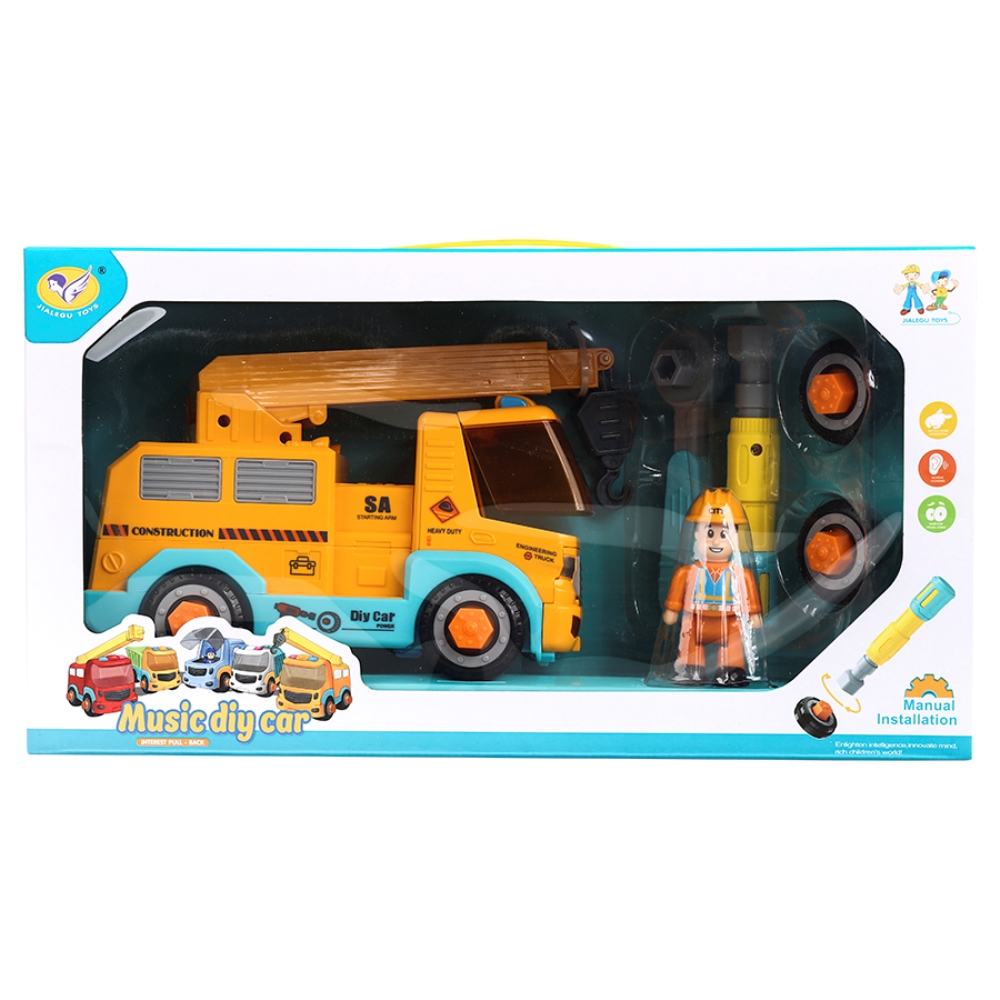 Игровой набор JIALEGU TOYS Строительный кран 20 см C22698/A1373873M-W - фото 2