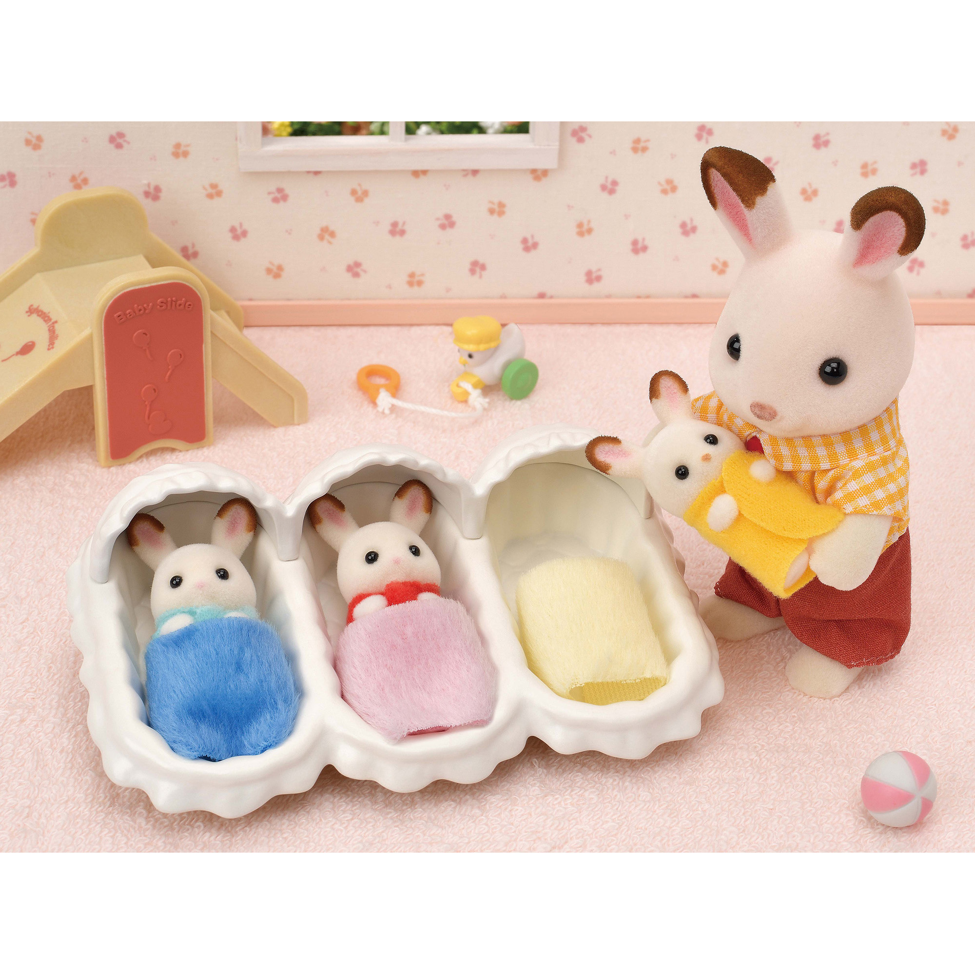 Набор Sylvanian Families Для ухода за тройняшками 5532 - фото 8