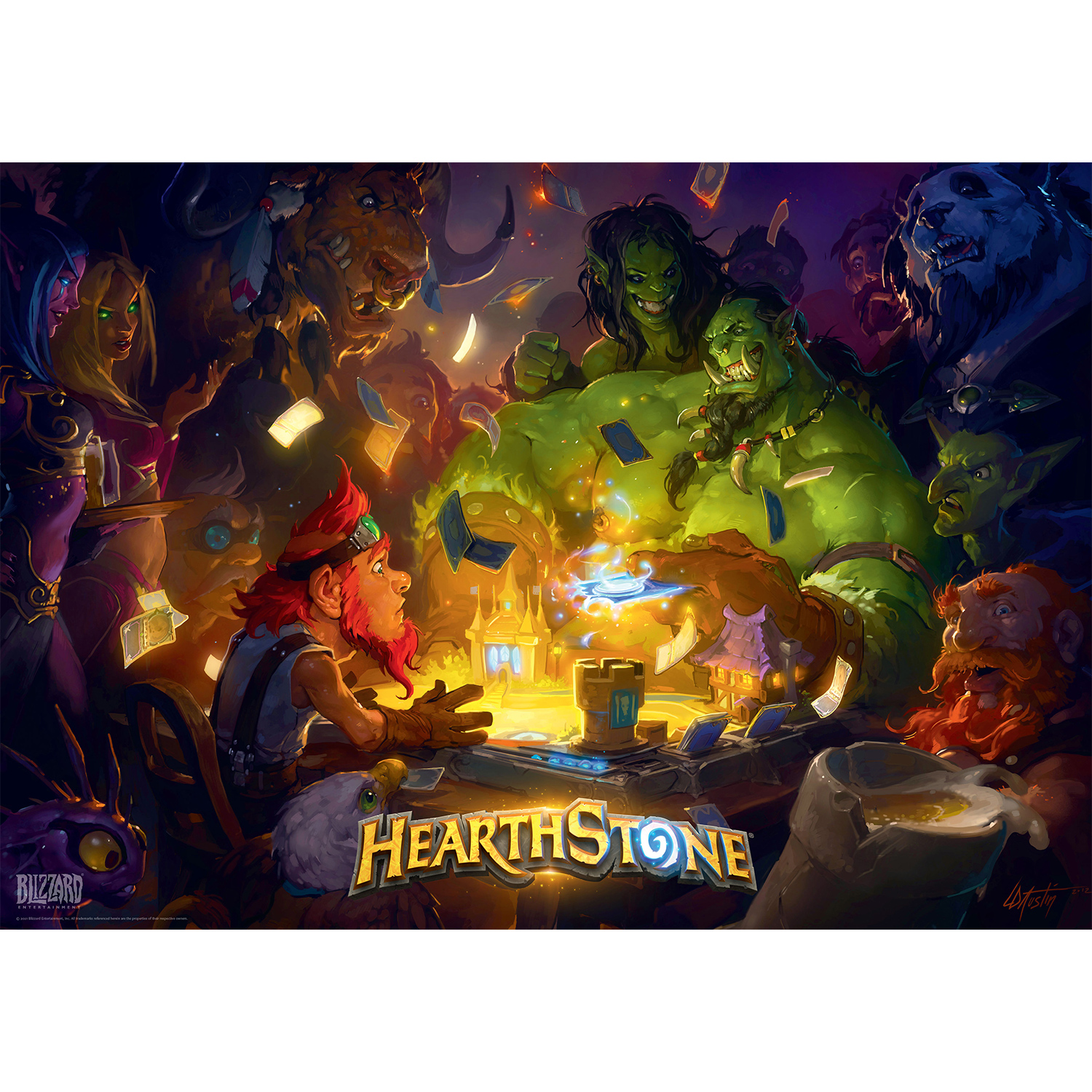 Пазл Good Loot Hearthstone Heroes of Warcraft 1000 элементов - фото 3