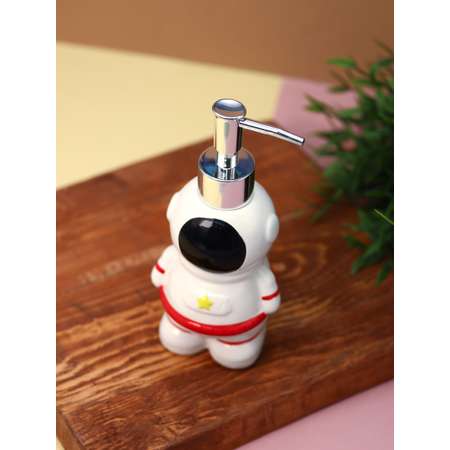 Дозатор керамический iLikeGift Astronaut для жидкого мыла