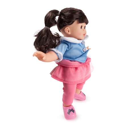 Кукла Demi Star Элизабет Брюнетка в голубой кофте розовой юбке розовых лосинах