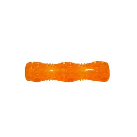 Игрушка для собак Homepet Палочка с пищалкой Оранжевая 17.5см
