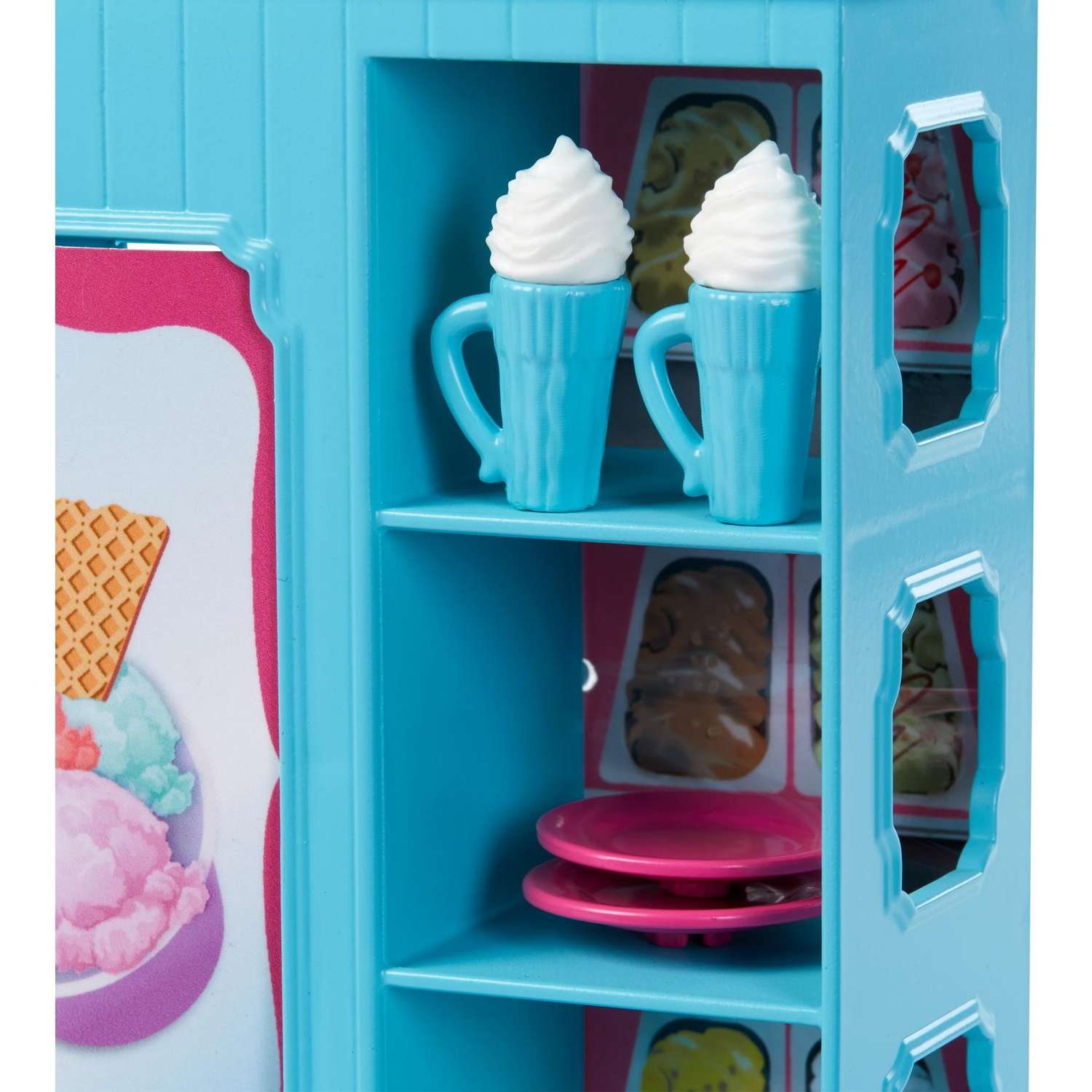 Набор игровой Barbie Магазин Кафе-мороженое с куклами GBK87 GBK87 - фото 8