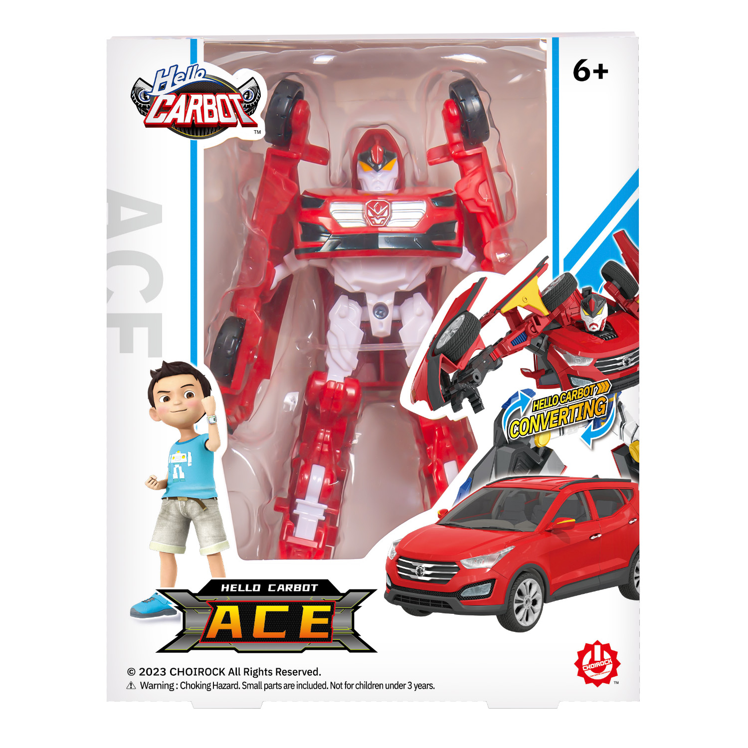 Игрушка Hello Carbot Ace Трансформер 14см S1 42892 купить по цене 1499 ₽ в  интернет-магазине Детский мир