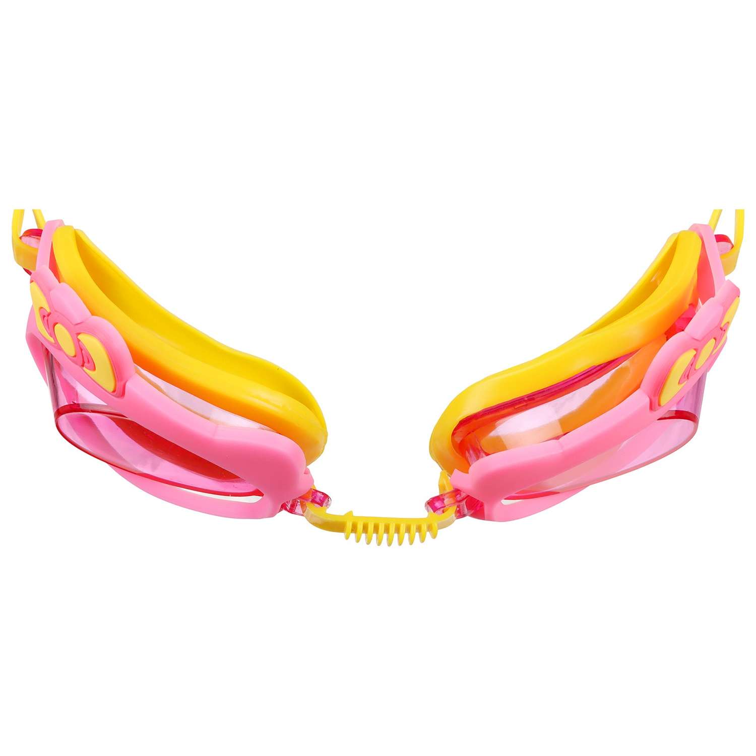 Очки для плавания ONLITOP детские «Бантик» и беруши. цвет розовый - фото 2