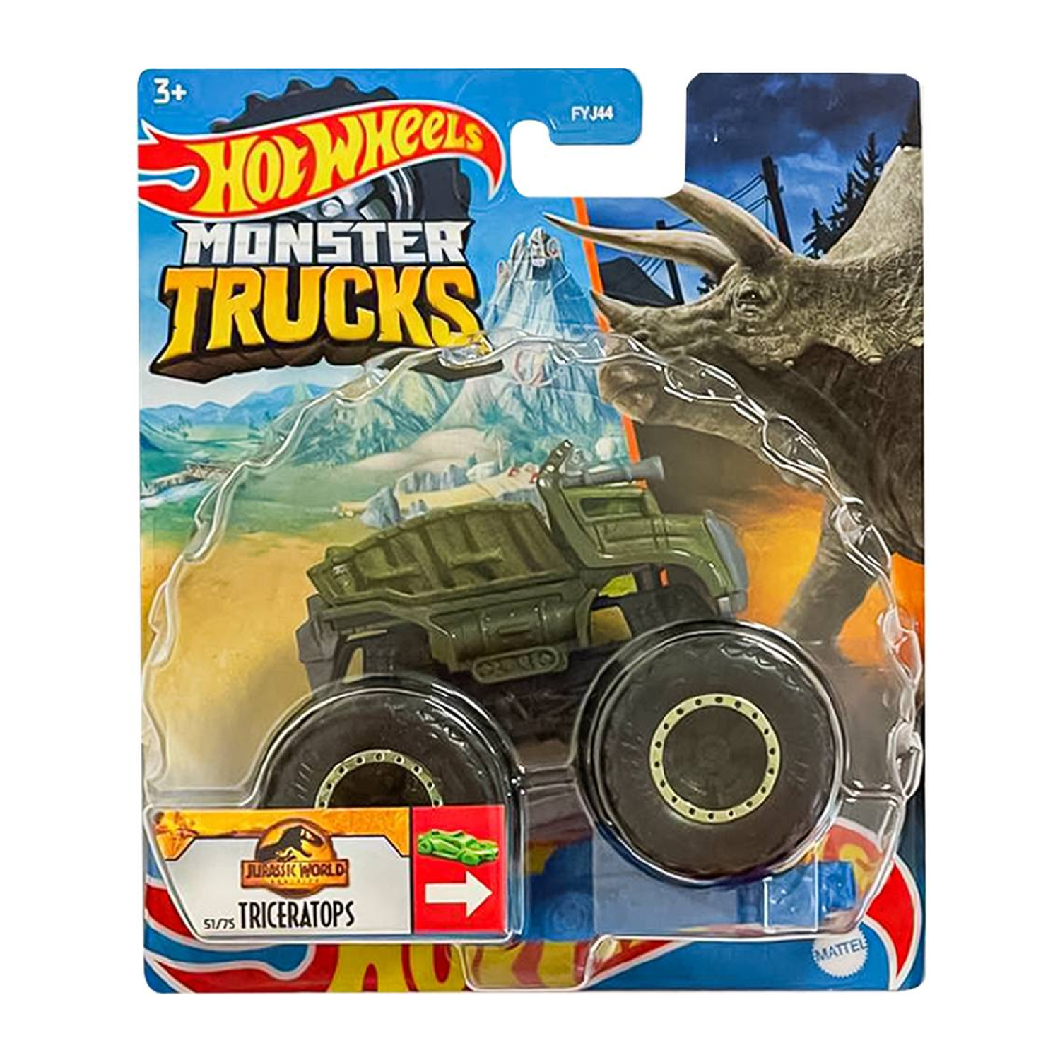 Монстр-трак Hot Wheels FYJ44-HCP44 - фото 2