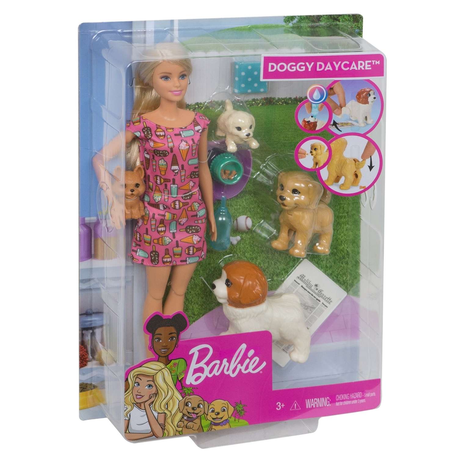 Кукла Barbie и щенки FXH08 FXH08 - фото 3