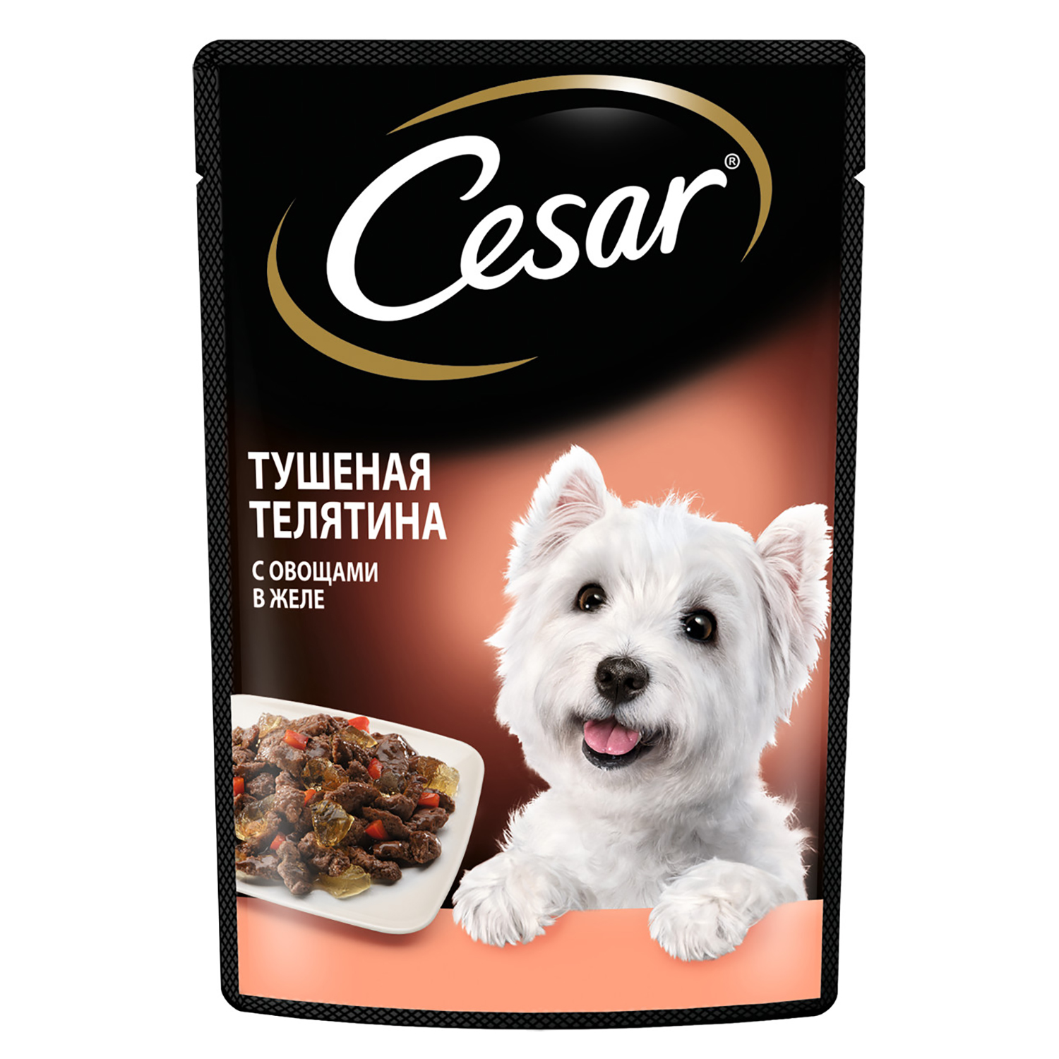 Влажный корм для собак Cesar 0.085 кг телятина (полнорационный) - фото 1