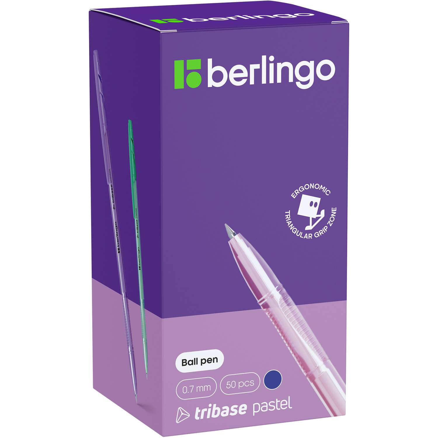 Ручка шариковая Berlingo Tribase Pastel в ассортименте CBp_70942 - фото 3