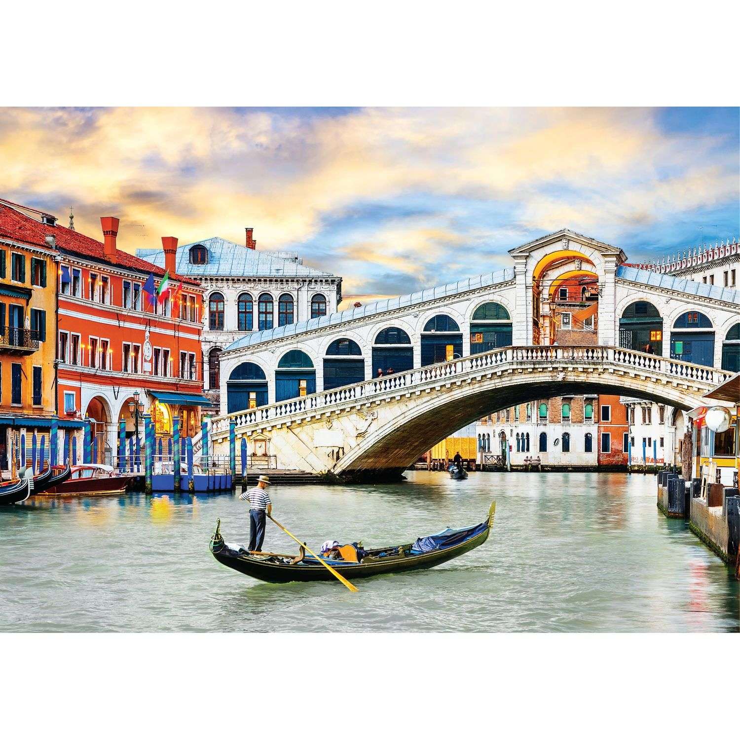 Пазлы Eurographics Венецианский мост Риальто 1000 элементов 6000-0766 - фото 2