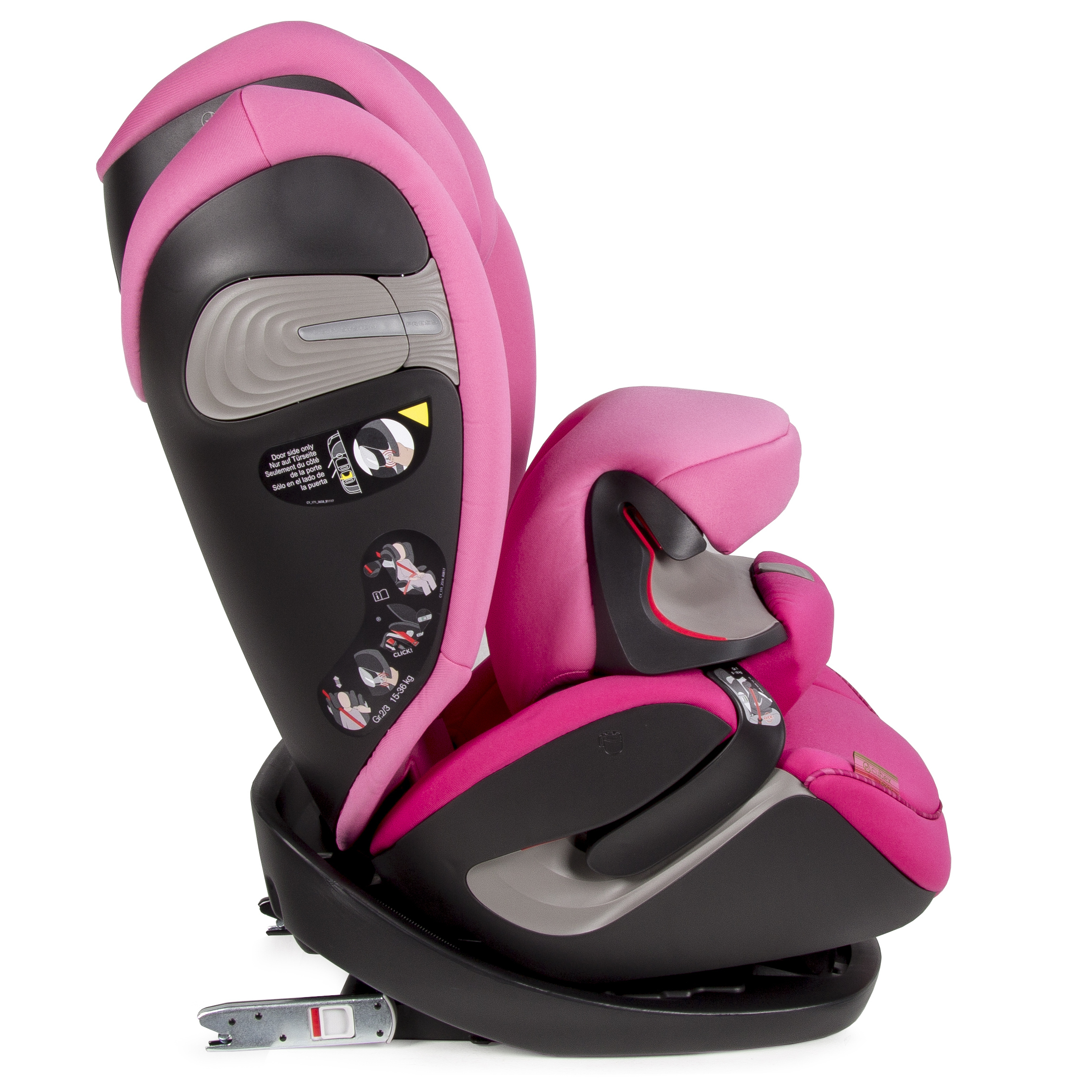 Автокресло Cybex Pallas S-Fix Fancy Pink - фото 5