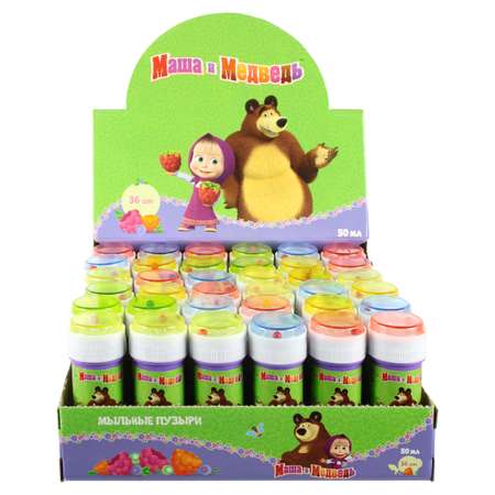 Мыльные пузыри 1TOY Маша и медведь в ассортименте
