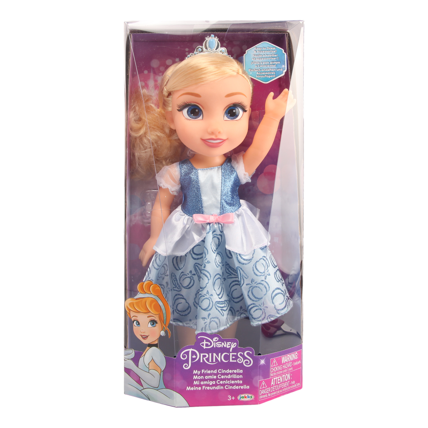 Кукла Jakks Pacific Disney Princess Моя подружка Золушка 95560-4L 95560-4L - фото 2