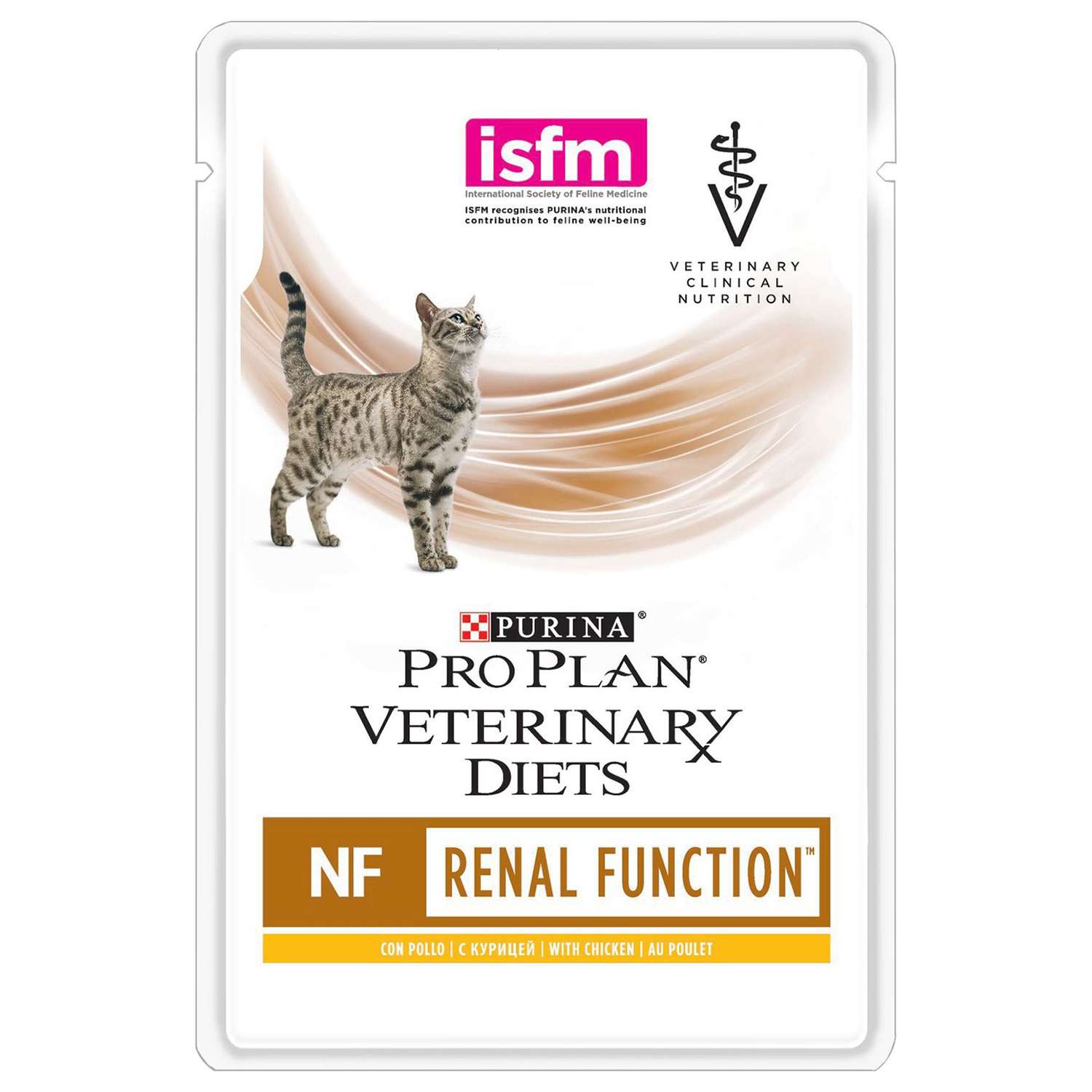 Корм для кошек Purina Pro Plan Veterinary diets NF при заболевании почек курица пауч 85г - фото 1