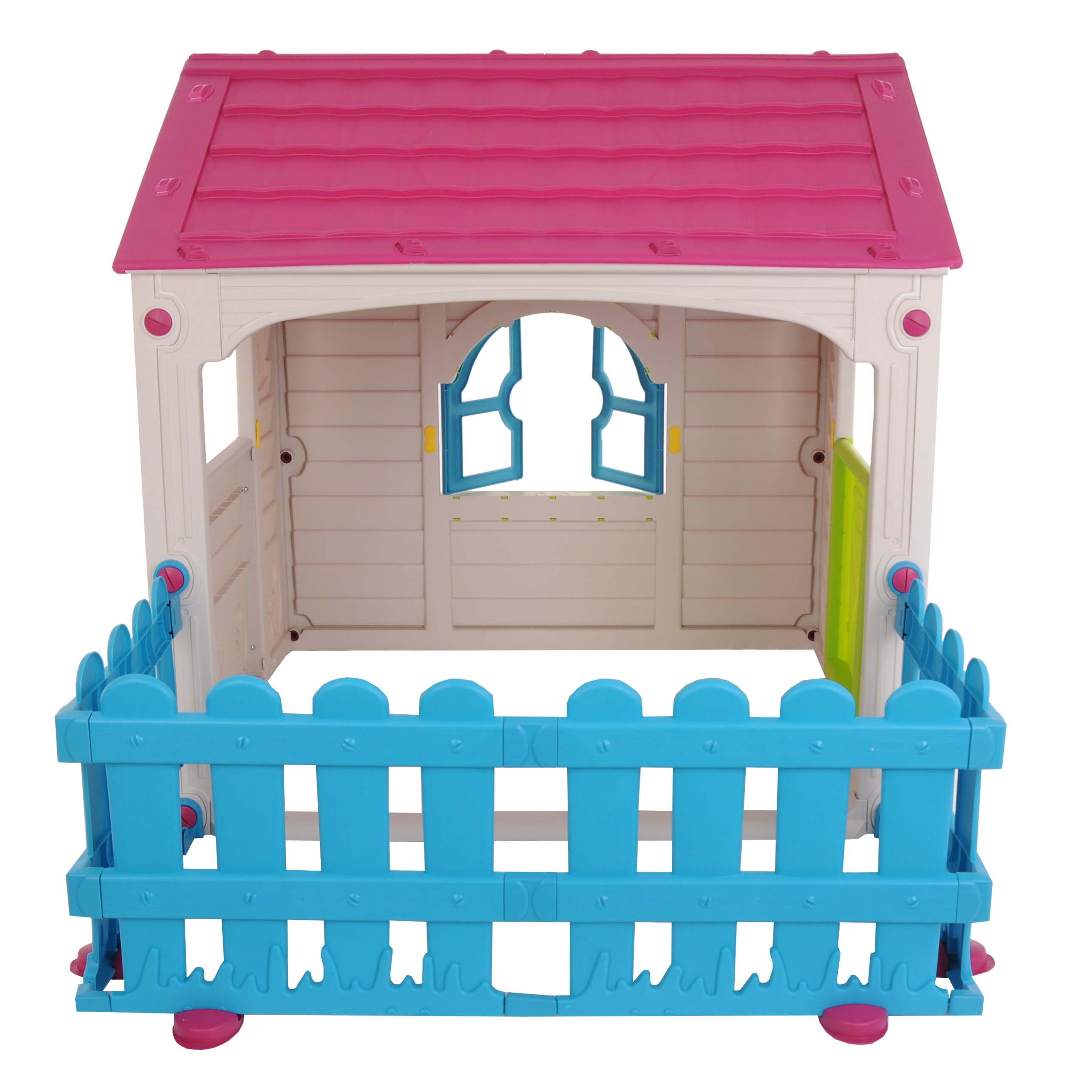 Дом игровой Keter My Garden House Фиолетовый-Белый-Экрю 17197223 - фото 3