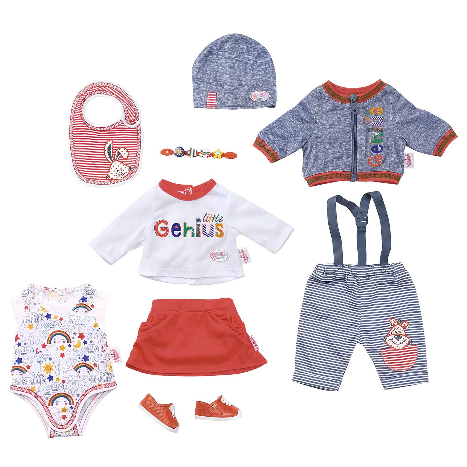 Одежда для кукол Zapf Creation Baby Born Супер набор Делюкс 826-928 826-928 - фото 1