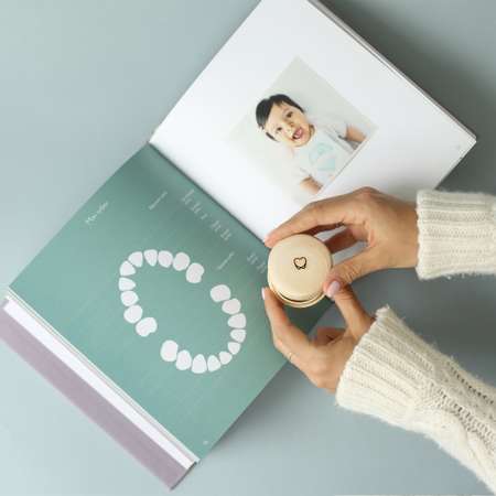Альбом для новорожденных Amabook серый