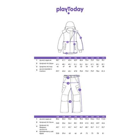 Куртка и брюки PlayToday