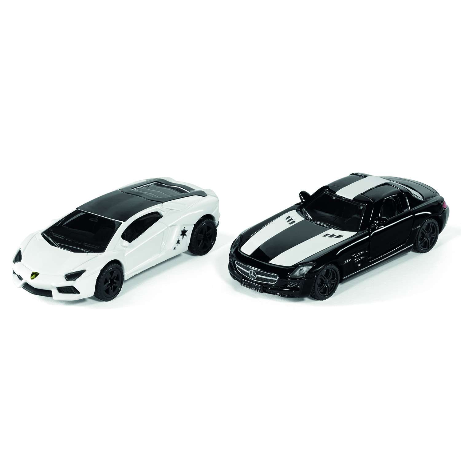 Набор машин SIKU Lamborghini Aventador+Mercedes Benz SLS AM 6308 6308 - фото 1