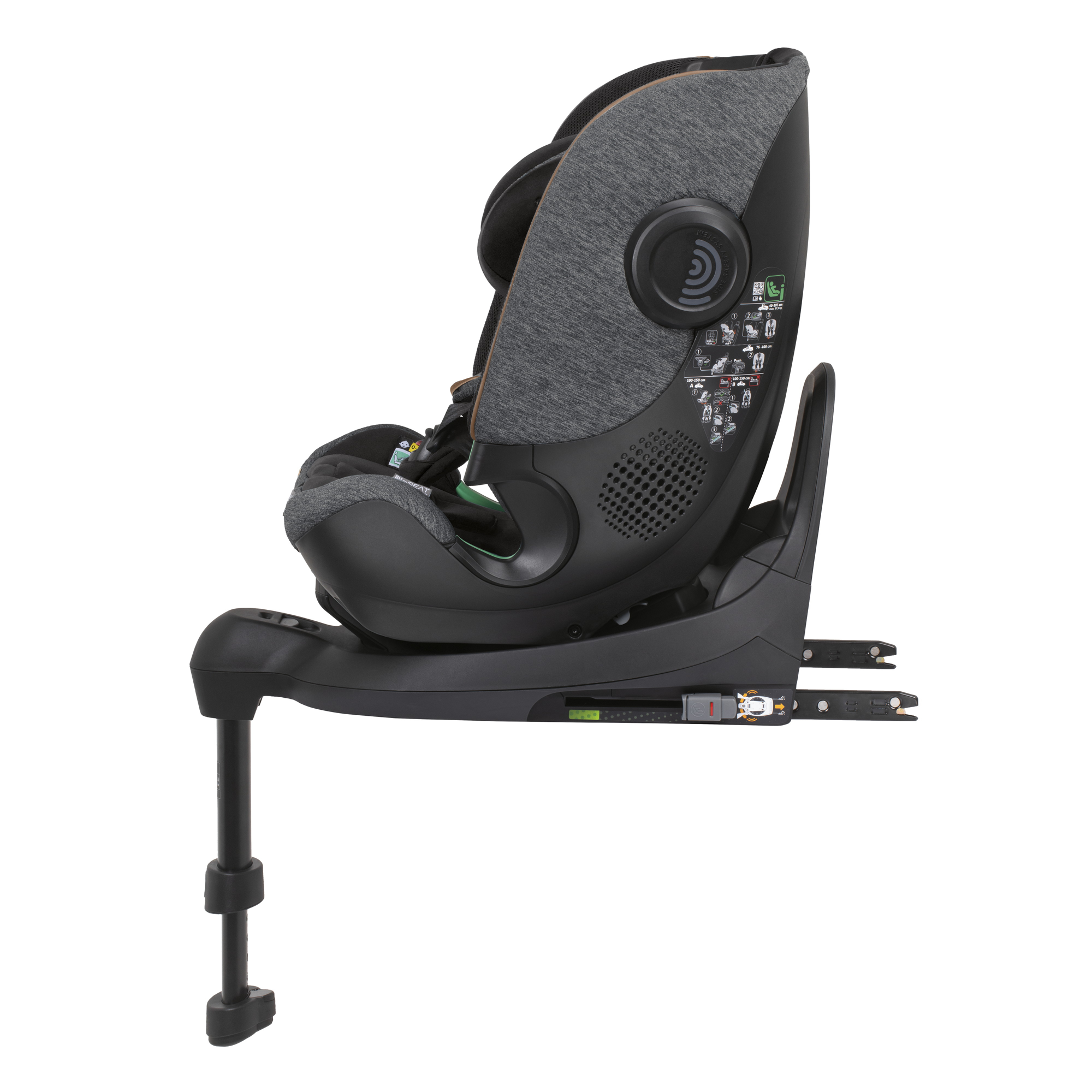 Автокресло Chicco Bi-Seat Air Black для новорожденных - фото 19