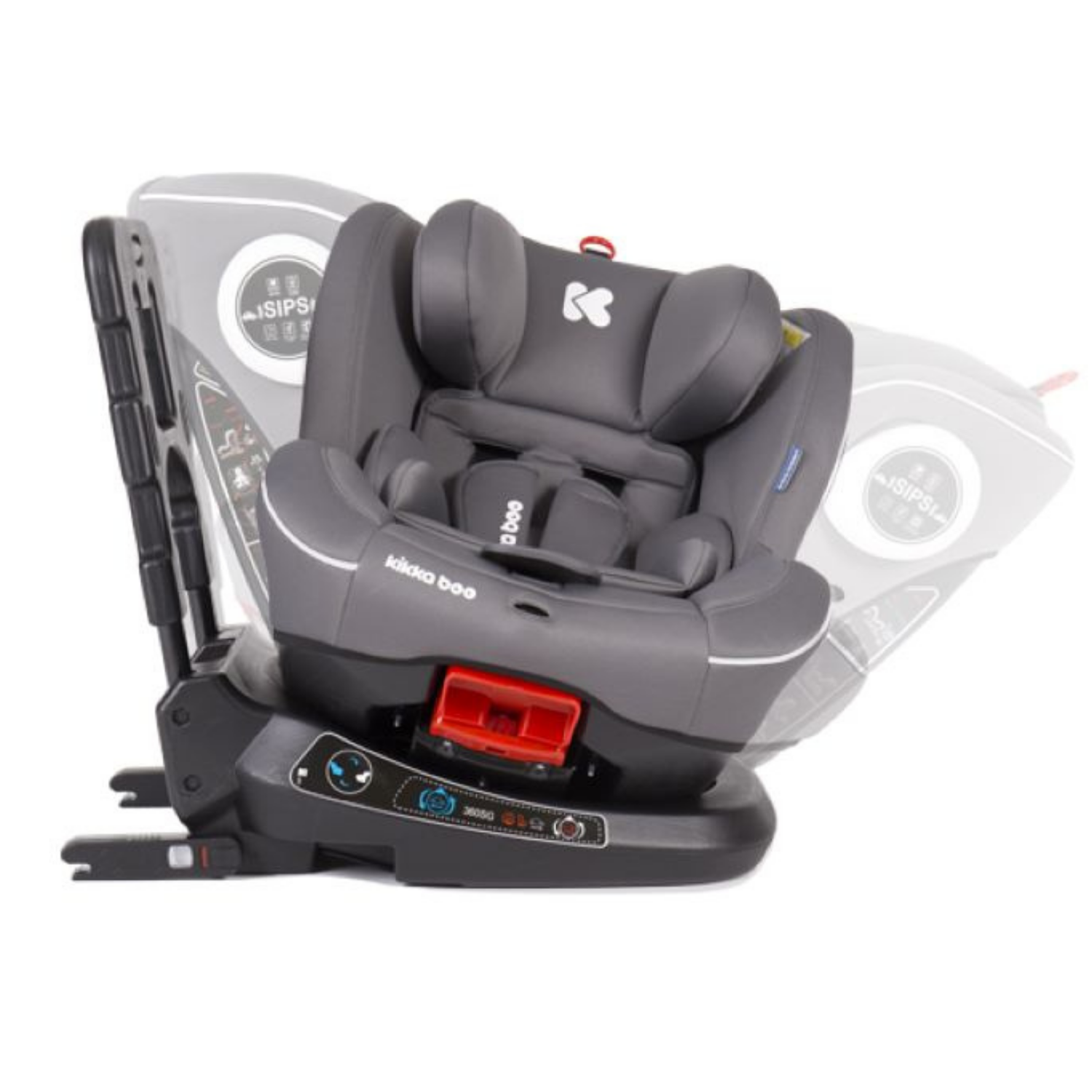 Автокресло Kikka Boo Twister Isofix 0/1/2 0-25 кг - фото 3