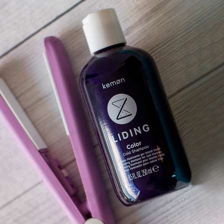 Оттеночный шампунь Kemon фиолетовый Liding Color Cold Shampoo Velian 250 мл