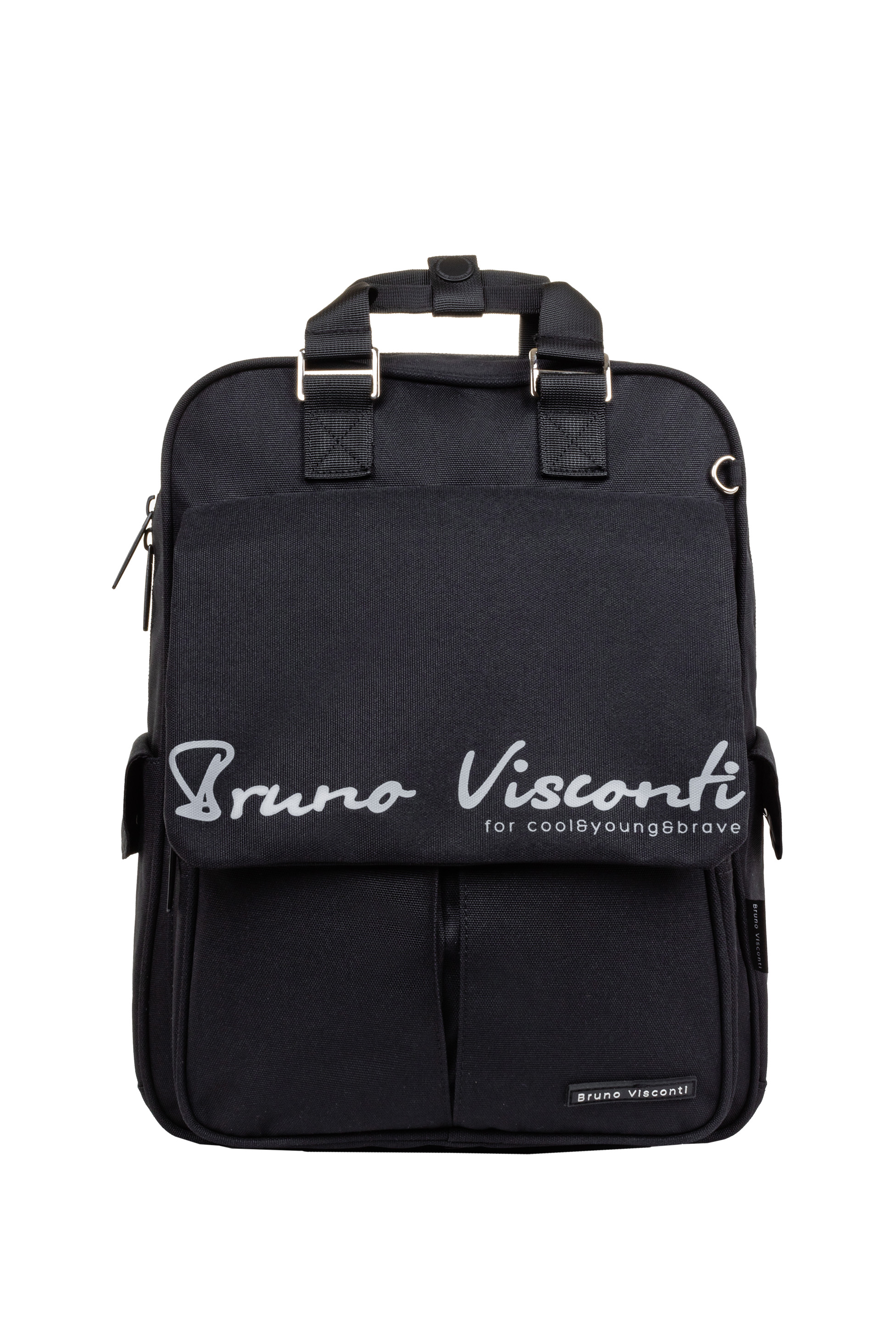 Сумка-рюкзак Bruno Visconti черный - фото 2