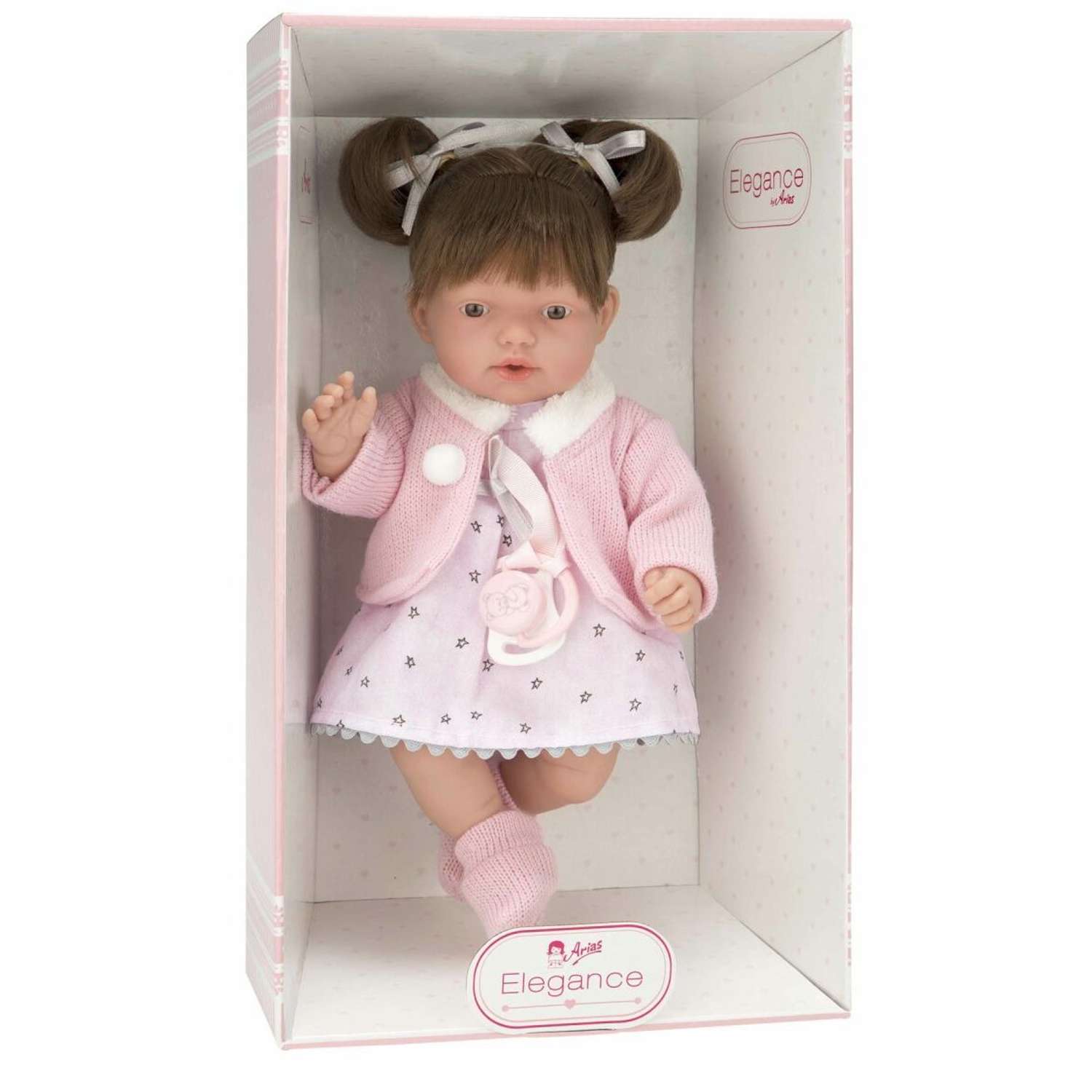 Кукла Arias Elegance hanne 28 см в розовой одежде Т22023 - фото 2