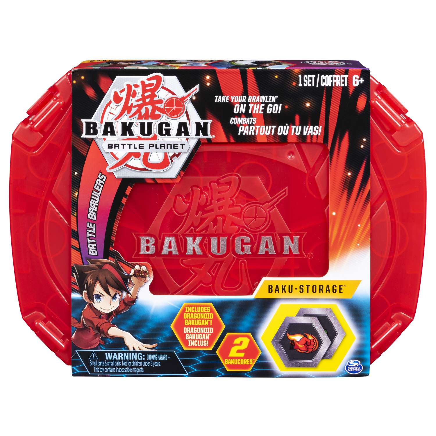 Набор игровой Bakugan с кейсом и фигуркой-трансформером 6054796 - фото 2