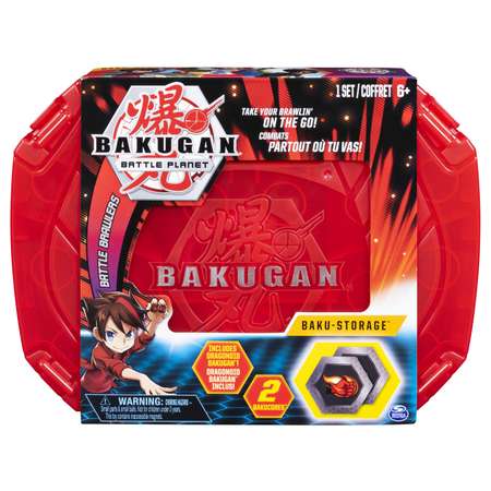 Набор игровой Bakugan с кейсом и фигуркой-трансформером 6054796