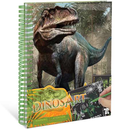 Набор для рисования DinosArt техникой граттаж