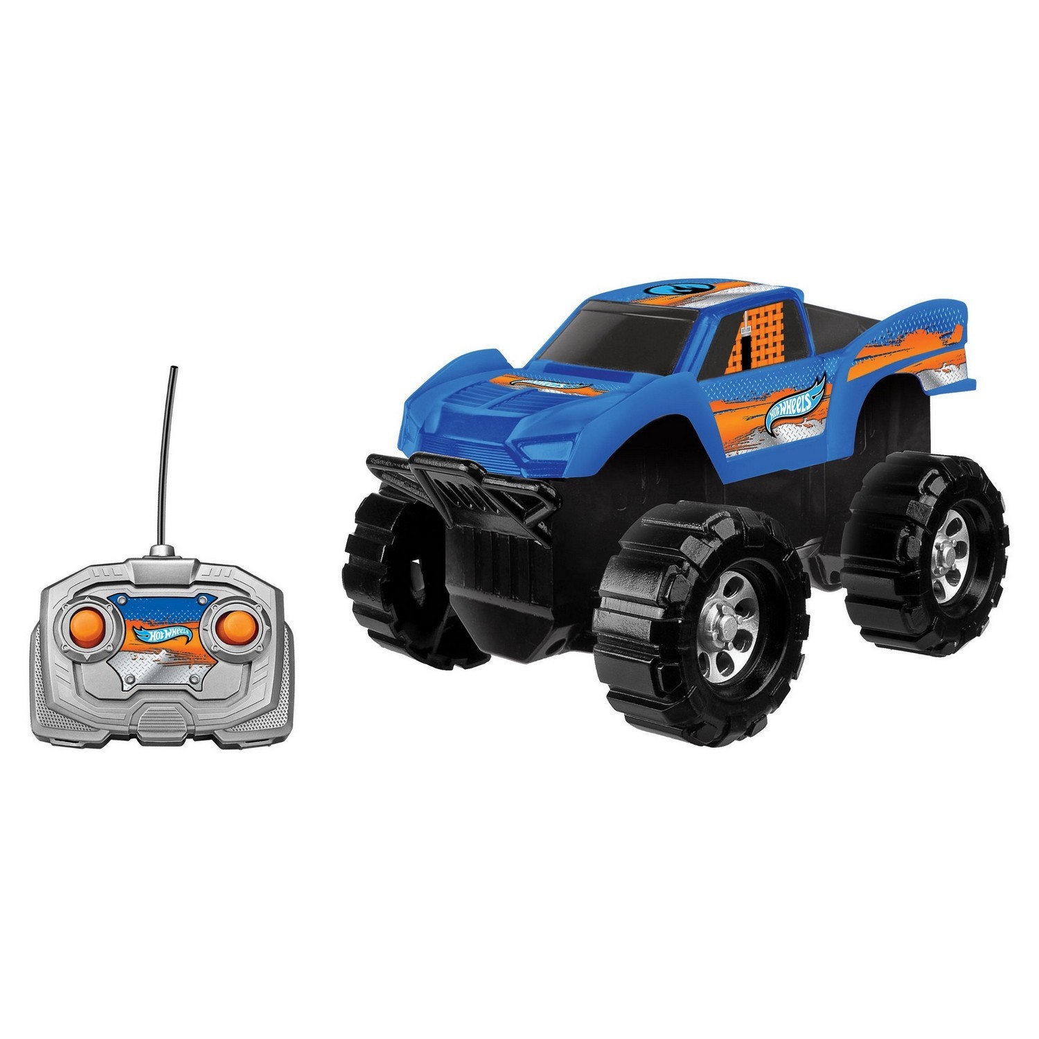 Машинка Hot Wheels Монстр Трак на радиоуправлении купить по цене 99 ₽ в  интернет-магазине Детский мир