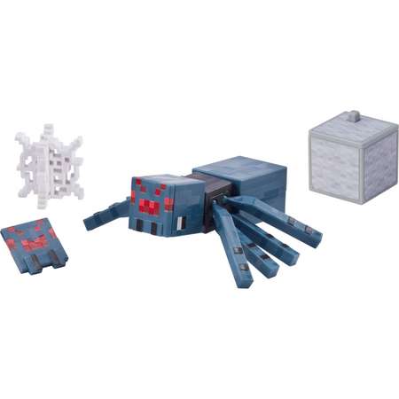 Фигурка Minecraft Пещерный паук с аксессуарами GLC64
