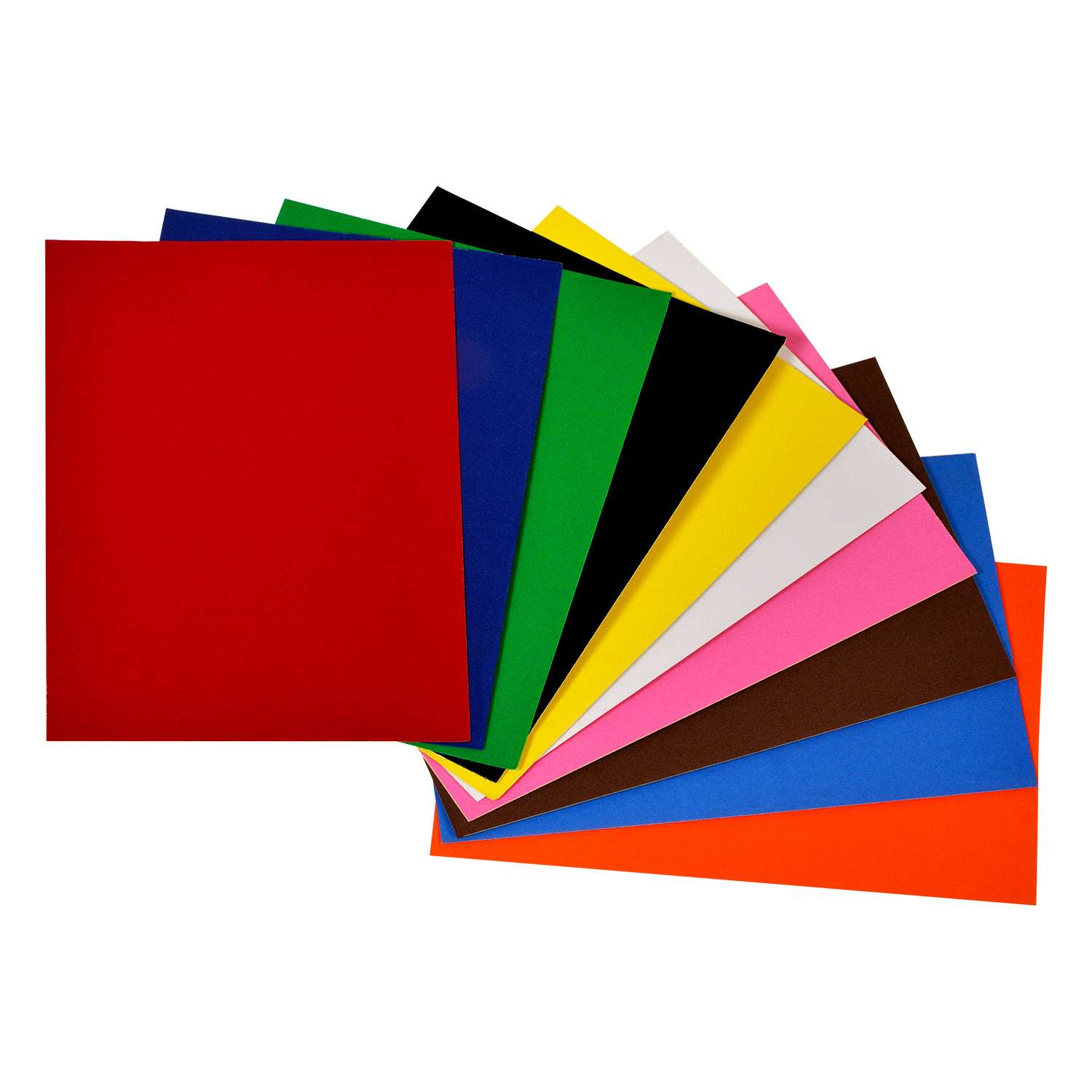 Цветная бумага А4 Каляка-Маляка бархатная 10 цветов 10 листов - фото 2
