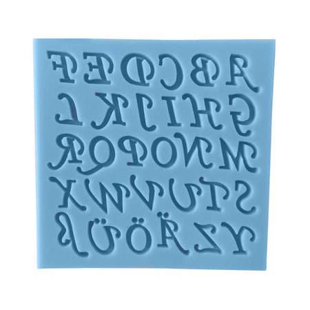 Форма силиконовая Keyprods Английский алфавит