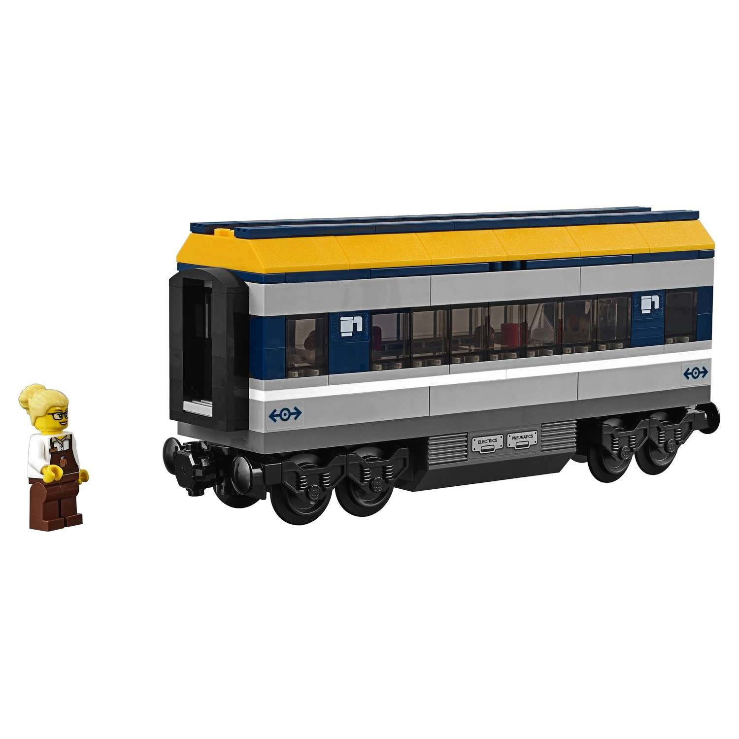 Конструктор LEGO City Trains Пассажирский поезд 60197 - фото 17